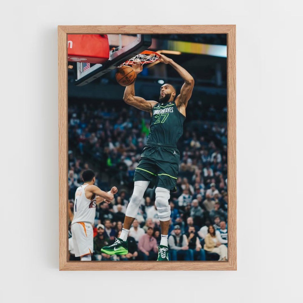 Poster Rudy gobert airs – affiche Basketball (vue 4)
